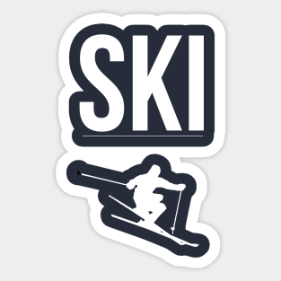 SKI - SKIING Sticker